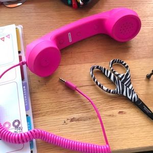 Cell phone telephone receiver